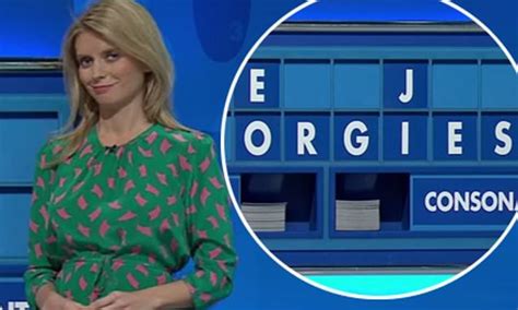 Countdowns Rachel Riley Stifles Laughter As A Cheeky Contestant Spells