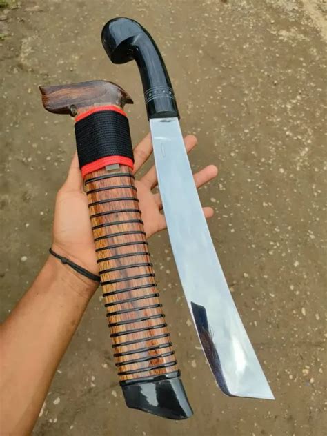 Golok Kopak Dawing Khas Banten Gagang Tanduk Spesial Lazada Indonesia