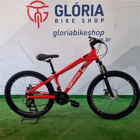 Bicicleta Gios Br Frx Aro Alum Nio V Vermelha Parcelamento Sem Juros