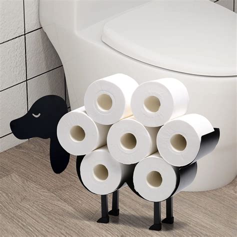 Amazon Cute Black Sheep Toilet Paper Roll Holder Cool Novelty