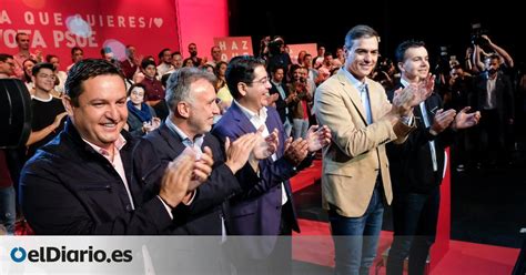 Pedro Sánchez hará campaña este domingo en Gran Canaria y Tenerife