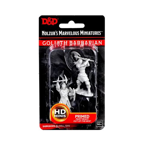 Dungeons & Dragons Nolzur’s Marvelous Miniatures – GOLIATH BARBARIAN ...