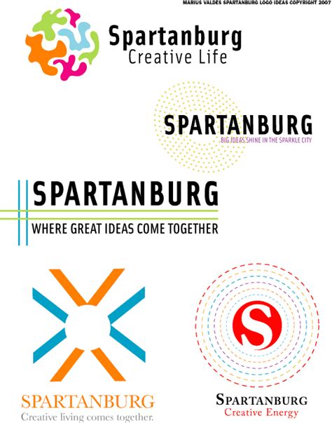 VALDES CREATIVE: SPARTANBURG LOGO IDEAS