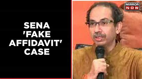 Sena Fake Affidavit Case Mumbai Crime Branch Intensifies Probe Police Teams Sent To 4