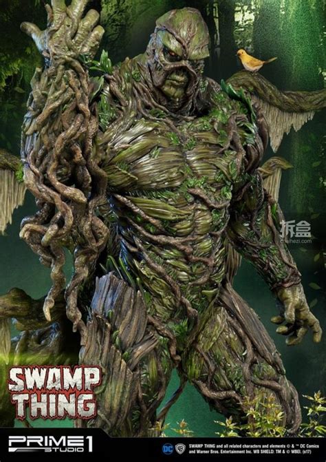 Prime 1 Studio Dc漫画超级英雄 沼泽怪物swamp Thing 全身像 拆盒