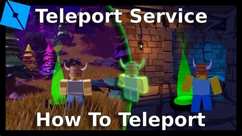 How To Teleport In Roblox TeleportService YouTube