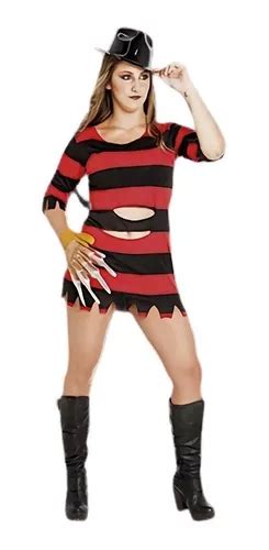 Disfraz Freddy Krueger Mujer Miss Adultos Candela