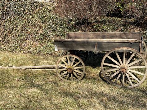 Reserved For Shanna Antique Goat Cart Garden Cart Antique Etsy In