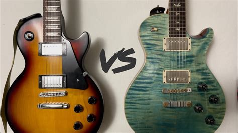 Gibson Les Paul Studio Vs Prs Sc 245 5708 Youtube