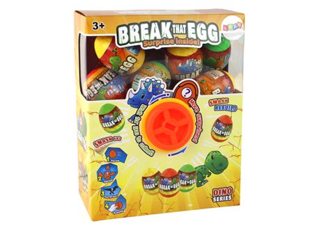 Cracking Dinosaur Egg Draw Colorful Shell 12 pcs. | Toys \ Dinosaurs