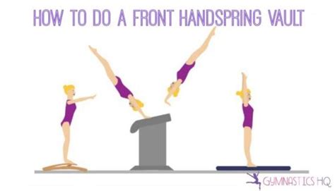 How To Do A Front Handspring On Vault Gymnastics Hq