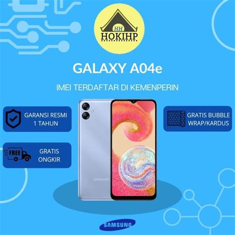 CAMPAIGN SAMSUNG GALAXY A04e RAM 3 32GB GARANSI RESMI Lazada Indonesia