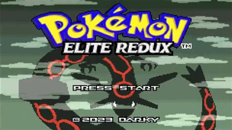 Atualizou Pokemon Elite Redux Jogo Completo Youtube