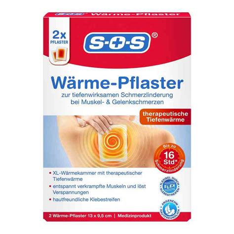 Sos Wärme pflaster 2 stk Online Kaufen kaufen apotheke at