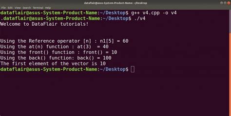 C Vector Learn 5 Types Of Functions Associated With Vector DataFlair