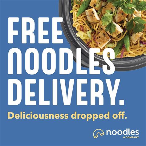 Noodles & Company expands delivery options offers free delivery through March | Noodles and ...