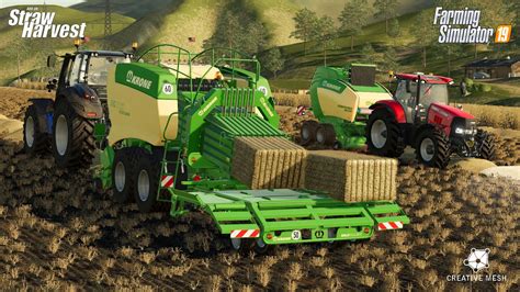 Disponible El Complemento Straw Harvest Para Farming Simulator 19