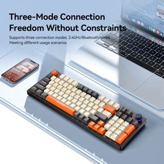 Leaven H96 Tri Mode 96 Key RGB Backlight Wireless Mechanical Hot