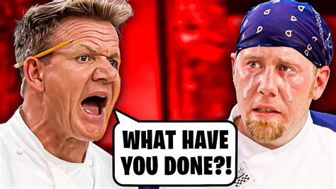 Hells Kitchen Most Brutal Eliminations Youtube