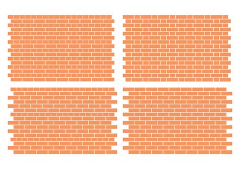 Brick Work Patterns Stock Illustration - Download Image Now - Bonding ...