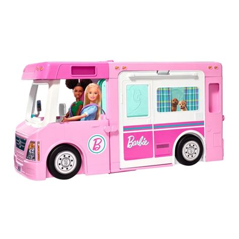 Dreamcamper Camping Car de rêve de Barbie 3 en 1 Mattel King Jouet