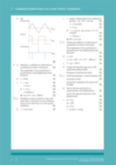 SOLUTION Exam Style Answers 18 Asal Physics Cb Studypool