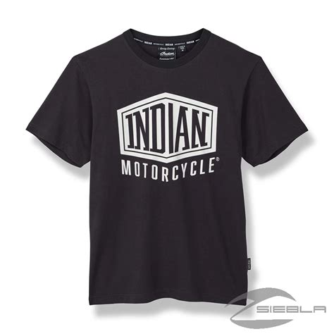 CAMISETA INDIAN MOTORCYCLE NEGRA