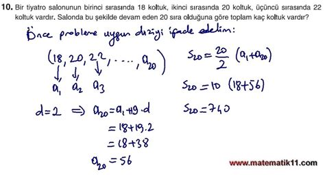 11 SINIF İLERİ MATEMATİK KİTABI CEVAPLARI İPEKYOLU YAY SAYFA 307 soru 10