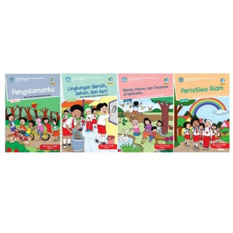 Jual Paket Buku Tematik SD Kelas 1 Semester 2 Tema 5 Sampai Dengan 8