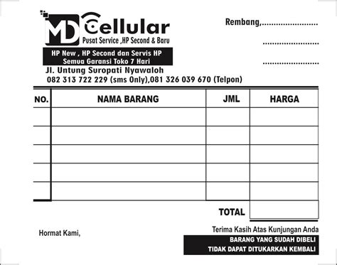 Perbedaan Kwitansi Dan Nota Cetak Nota Bon Faktur Kwitansi Invoice Faktur Adalah Suatu