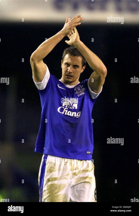 Phil Jagielka, Everton Stock Photo - Alamy