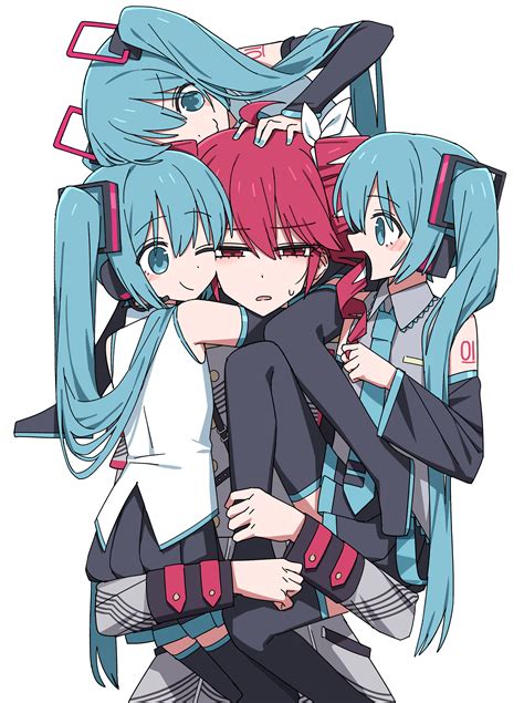 Hatsune Miku Kasane Teto Kasane Teto Hatsune Miku And Hatsune Miku