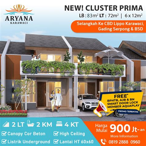 Perumahan Cluster Aryana Karawaci Tangerang