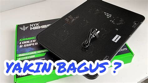 Unboxing Nyk Nemesis X Cooling Pad Untuk Laptop Inch Laptop