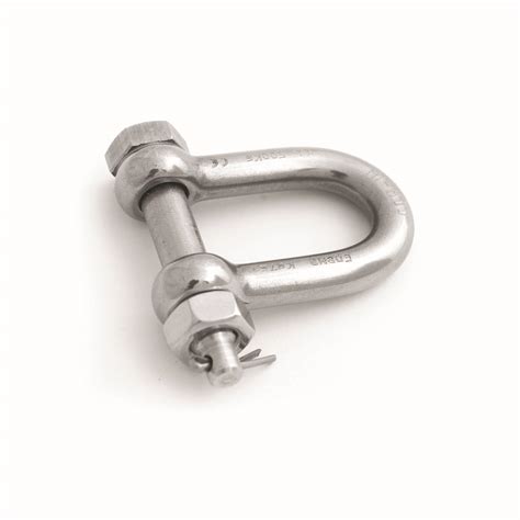 316l D Shackle With E Type Safety Pin With Nylok Nut Lifting Shackles