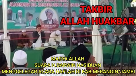 PENAMPILAN QORI H DARWIN HASIBUAN SPEKTAKULER KAB MERANGIN JAMBI YouTube