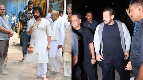 Spotted In The City Salman Khan Himesh Reshammiya And Others