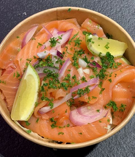 Salade Met Gerookte Zalm Culinaire Slagerij Goeminne Mortsel