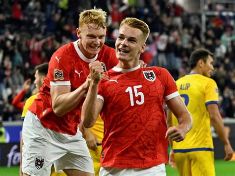 Fb Team Feiert Gegen Kasachstan Ersten Sieg In Nations League Vienna At