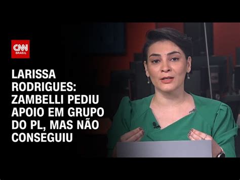 Zambelli pediu apoio em grupo do PL mas não conseguiu dizem fontes