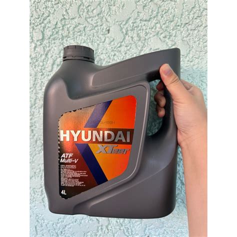 4L Hyundai Xteer MULTI V ATF 6 SP4 100 Fully Synthetic Authentic