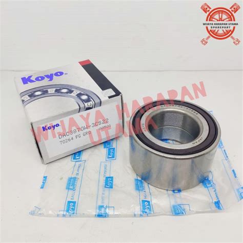 Jual Lahar Bearing Roda Depan Toyota Avanza Veloz DAC3870W 3CS22