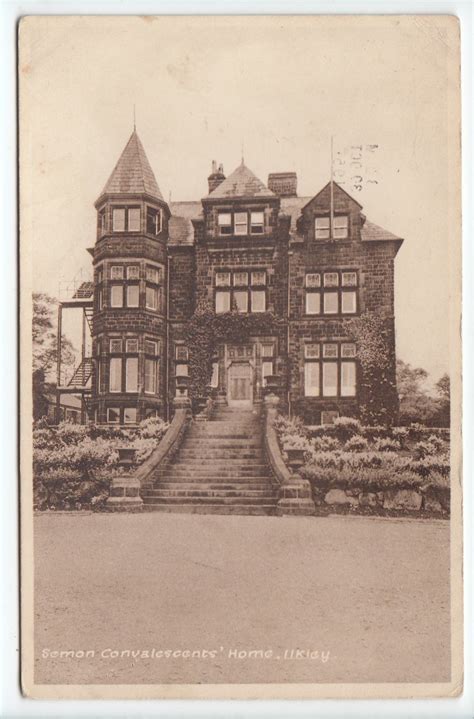 Semon Convalescent Home Ilkley Yorkshire 1951 Postcard On Ebid United