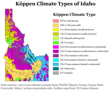 Idaho Plant Hardiness Zones Map And Gardening Guide Gardenia Organic