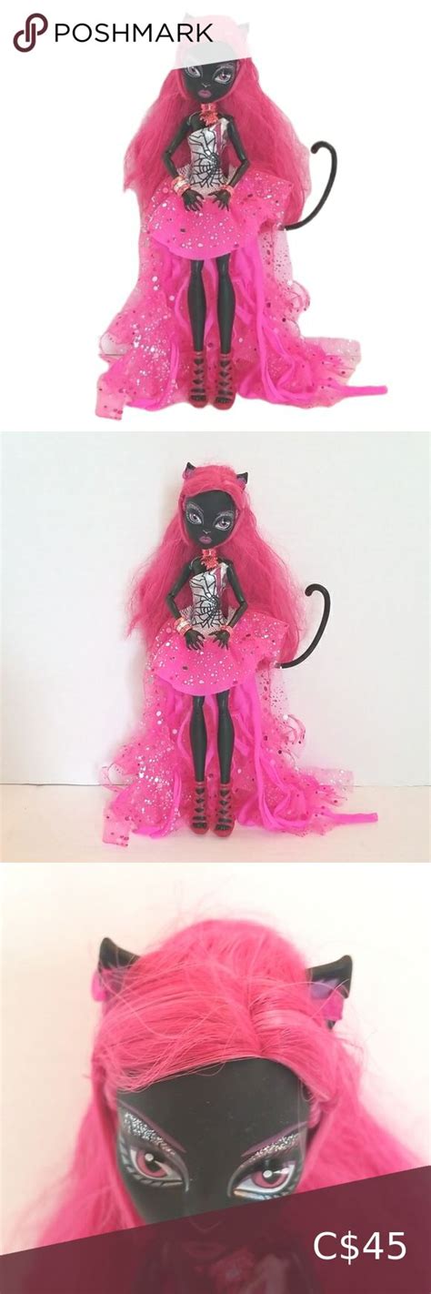 Monster High Catty Noir Wishes Cat Doll Catty Noir Cat Doll Plus