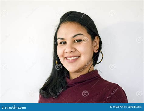Latina Frau Stockbild Bild Von Frau Latino Hintergrund