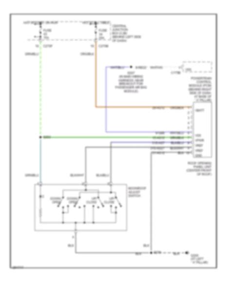 Power Top Sunroof Ford Focus Ses 2007 System Wiring Diagrams Wiring Diagrams For Cars