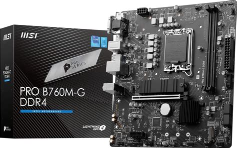 Msi Pro B760m G Ddr4 Matx Motherboard Motherboards Au