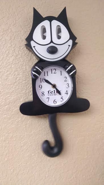 Retro Style. Felix the Cat Clock - Jimmy's Alpine Clock Shop