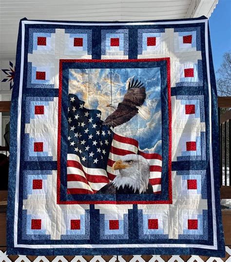 Pin By Teresa Jane Moreno On Fabric Panel Quilt Designs American Flag